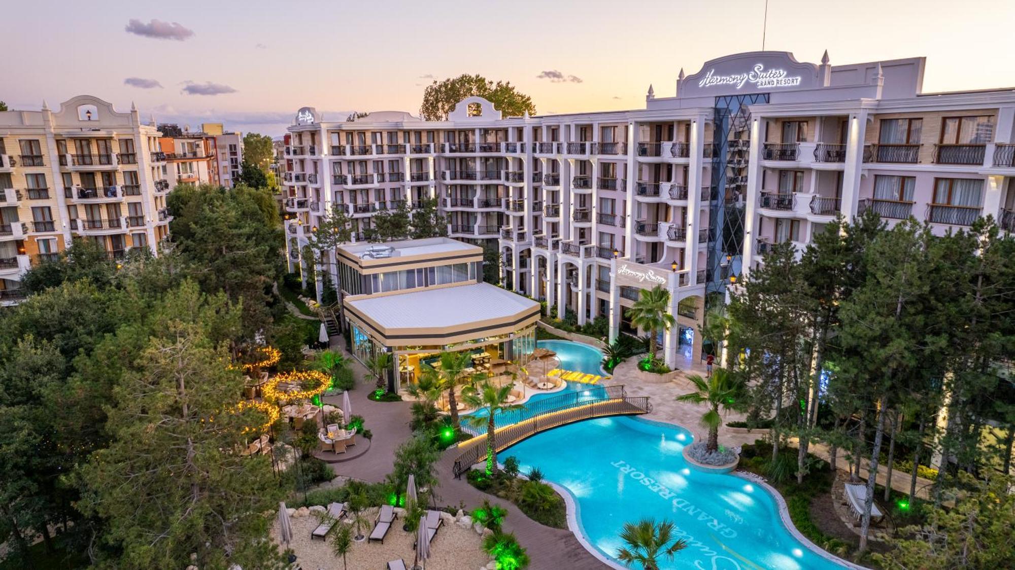 Harmony Suites Grand Resort Sunny Beach Exterior foto